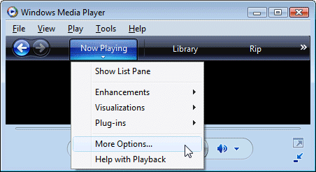 Windowa Media Player For Vista